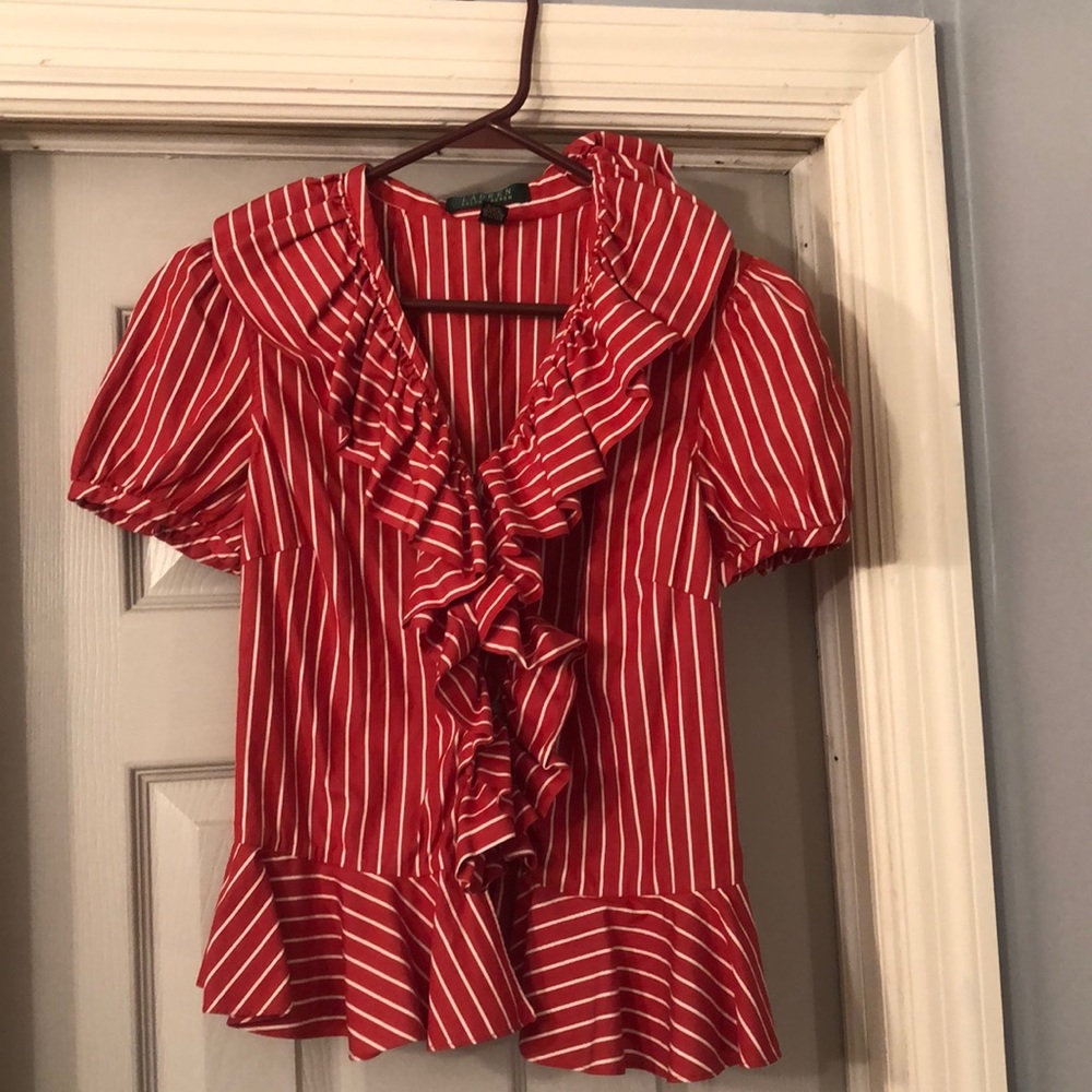 beautiful button down top with collar